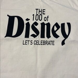 Disney Zara White 100 of Disney Tee